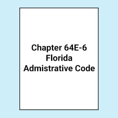 Book Image 64E-6 Florida Administrative Code