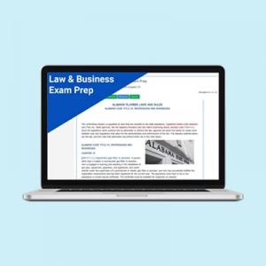 Product Image Law and Business Management Exam Prep Mississippi